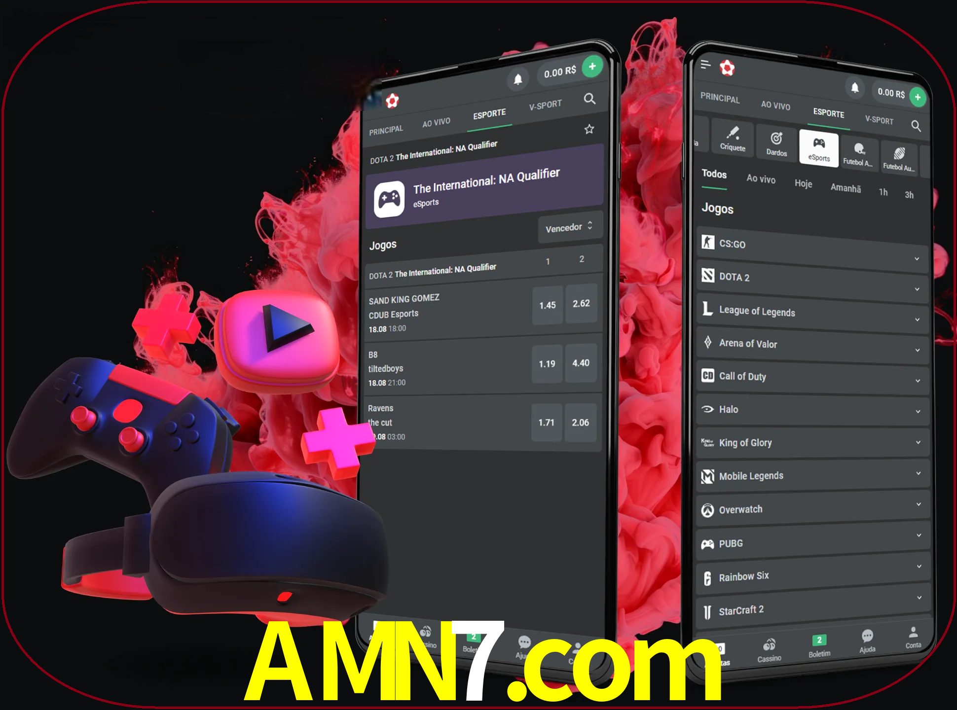 Para ter a aplicação móvel amn7 no seu smartphone, basta descarregar o ficheiro apk e seguir as instruções.
