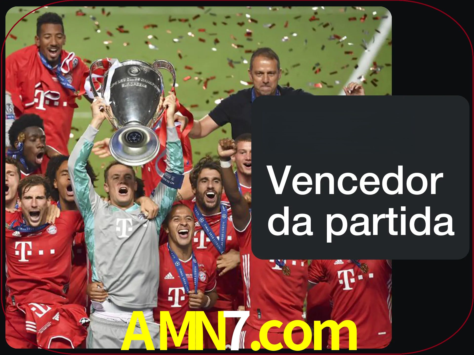 Aposte no vencedor e ganhe uma grande quantia de dinheiro.